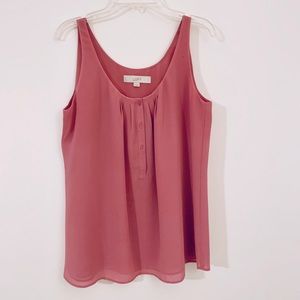 Scoop Neck Sleeveless Top